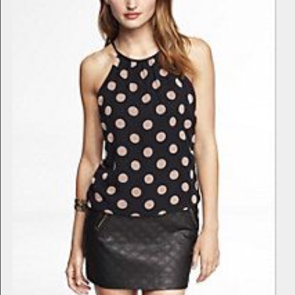 Polka dot top